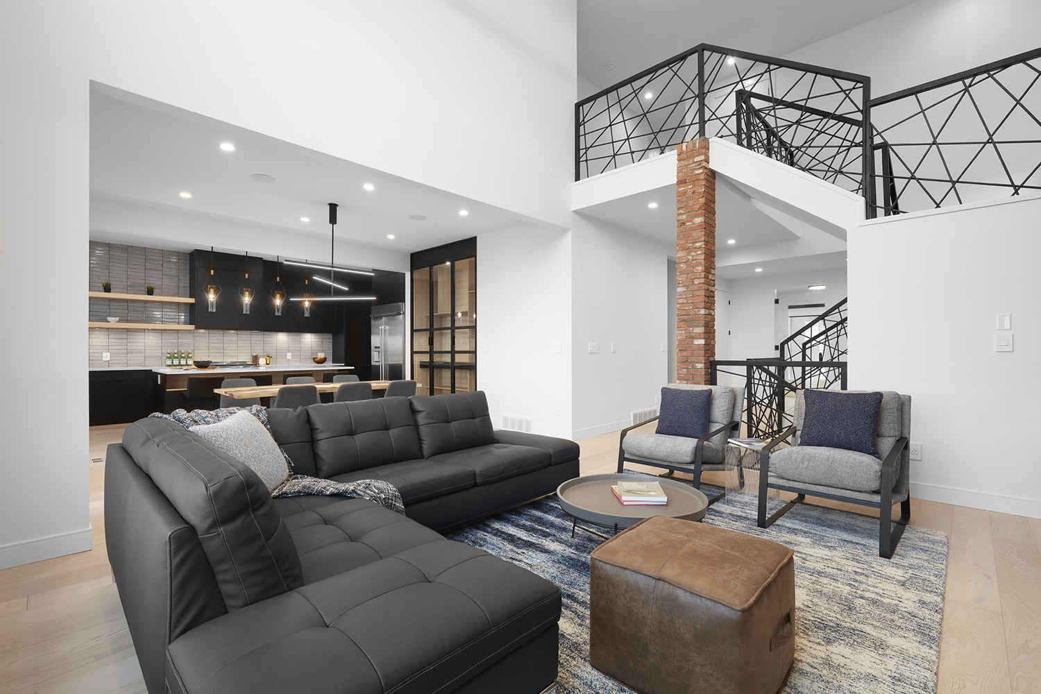 modern living room edmonton
